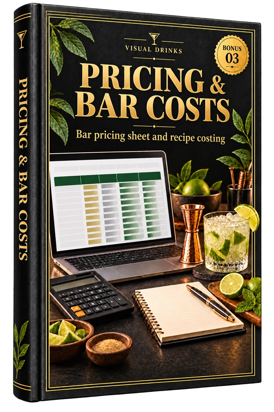 Bar Cost Sheet & Pricing Blueprint (CMV)